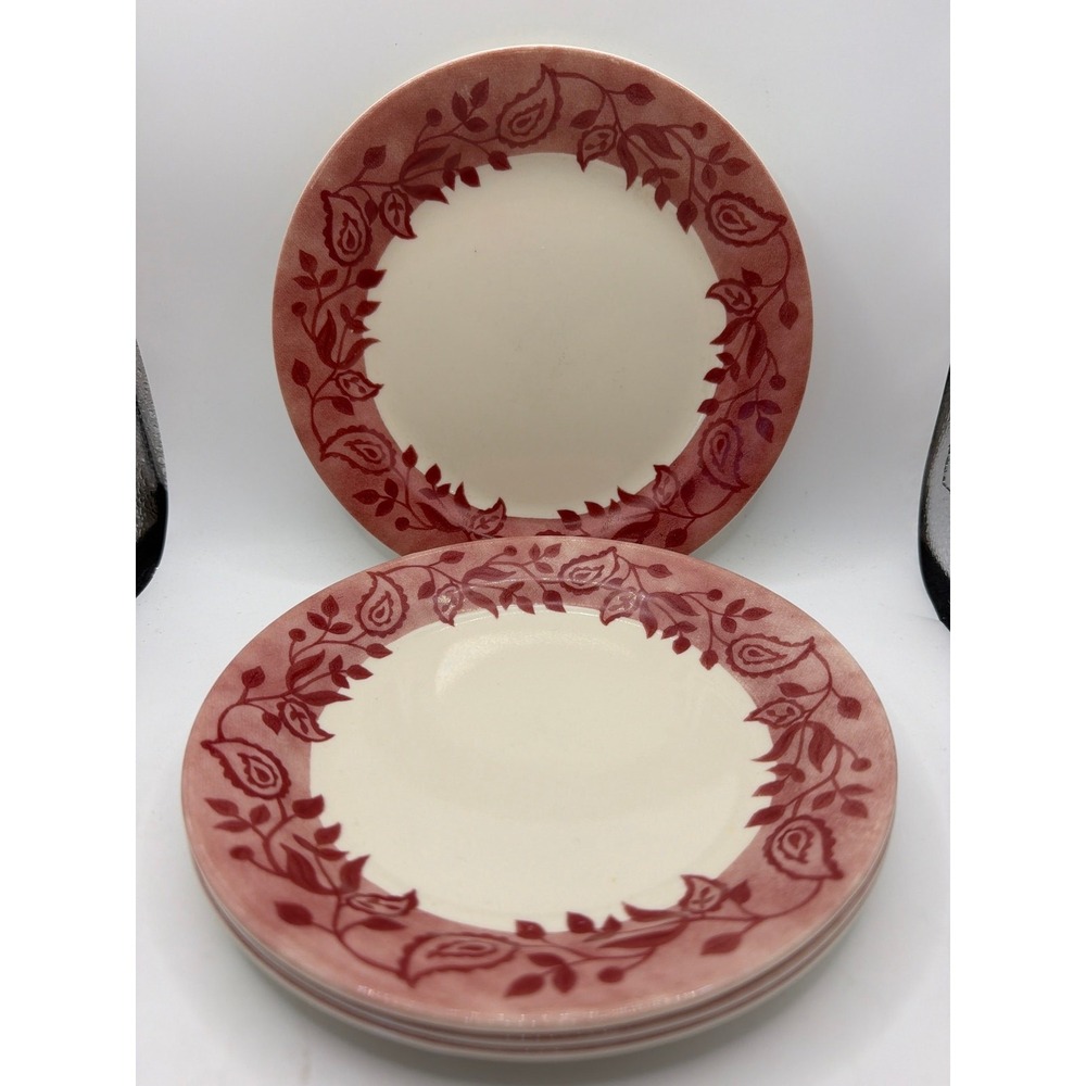 4 Corelle Gypsum Bread & Butter or Salad Plates 7 1/4" USA